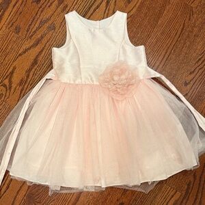 Pippa & Julie Blush and Ivory Party Dress